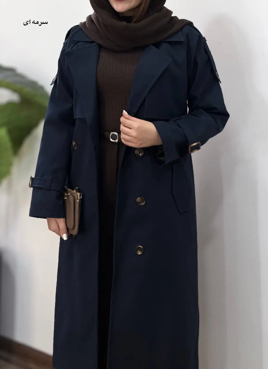 ترنچ کت بلند آستردار نورا 2